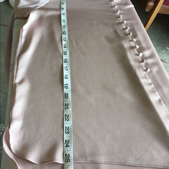 Vince Camuto Satin Long Sleeve Button Up Blouse Size Large New With Tag - Picture 6 of 9